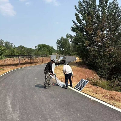 银川太阳能路灯安装