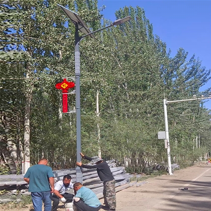银川太阳能路灯安装