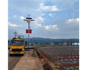 银川广场太阳能路灯生产厂家