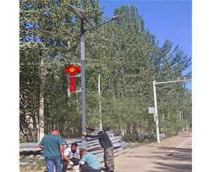 银川太阳能路灯安装